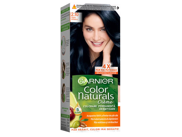 Vopsea De Par Color Naturals Creme 2.10 - Negru Albastrui Garnier