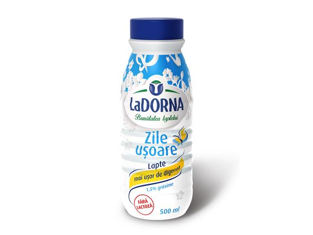 La Dorna Zile Usoare lapte fara lactoza 1.5% grasime 500 ML