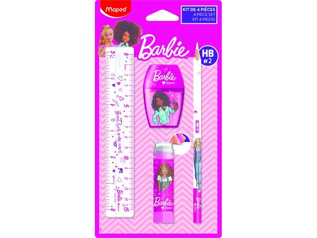 Set Scoala Maped Barbie 4Pcs