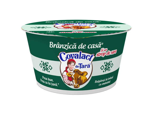 Covalact de Tara Branza de casa cu sare 5,5% 180g