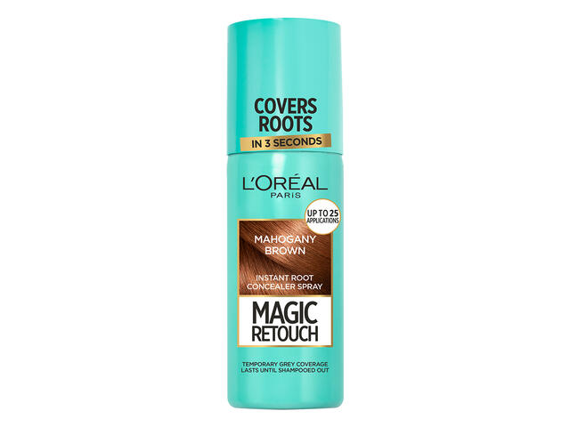 Spray instant L'Oreal Paris Magic Retouch pentru camuflarea radacinilor crescute intre colorari 6 Roscat, 75 ML