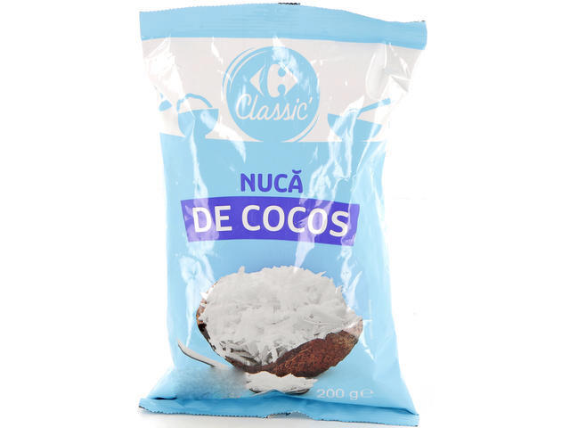 Nuca de cocos fulgi Carrefour 200g