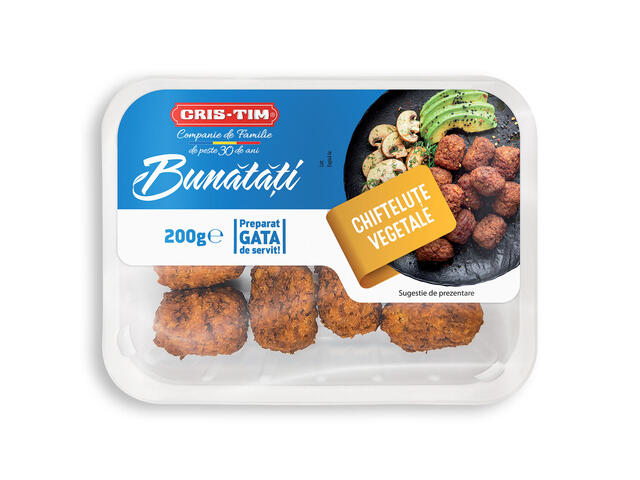 Chiftelute Vegetale 200G Cris-Tim Bunatati