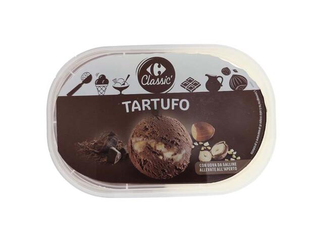 Inghetata Cu Trufe Si Ciocolata Carrefour Classic 500G