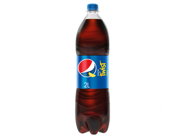 Bautura carbogazoasa cu gust de lamaie Pepsi Cola Twist, 2 l