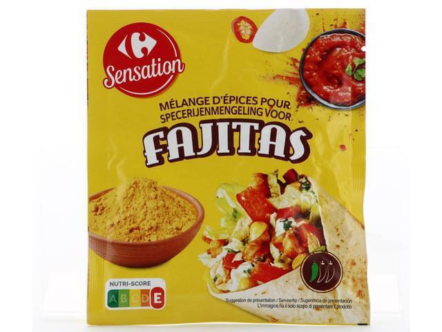 Amestec fajitas Carrefour 30 g