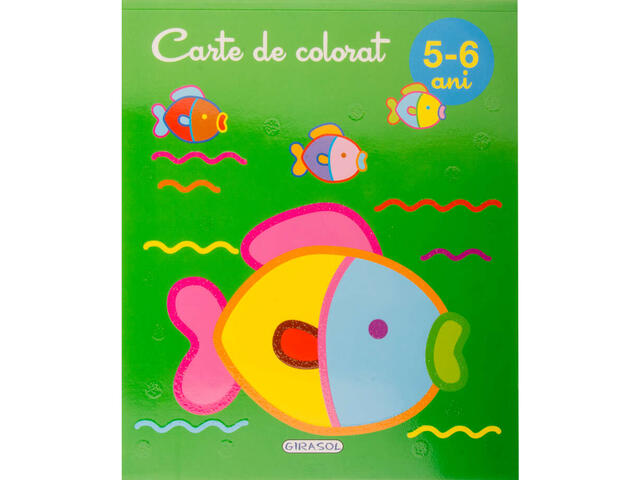 Carte de colorat 5-6 ani