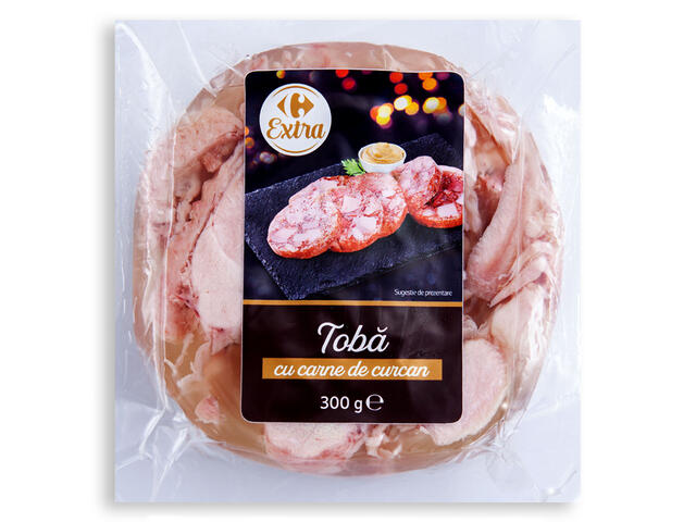 Toba Cu Carne De Curcan 300G Carrefour