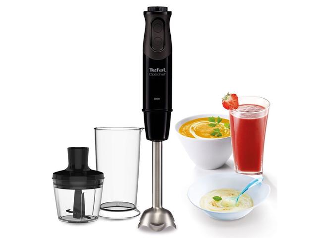 Mixer vertical Tefal HB641838, Putere 800 W, 10 trepte de viteza