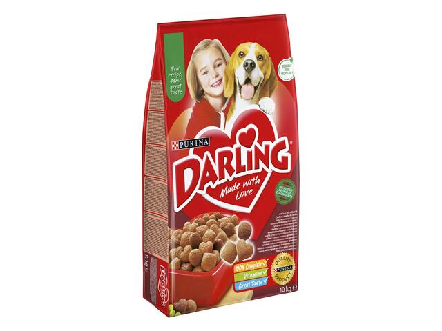 Darling Adult, cu Vita, Pui si Legume, hrana uscata pentru caini, 10 kg