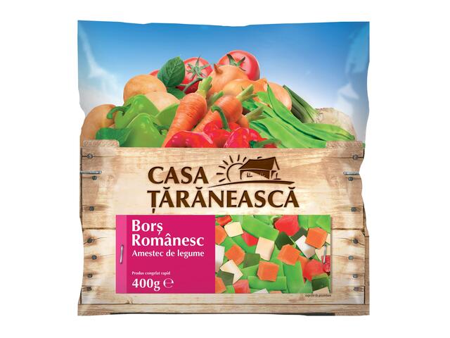 Amestec de legume pentru bors romanesc 400g, Casa Taraneasca