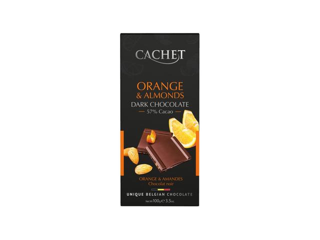 CACHET CIOCOLATA DARK ALMONDS/ORANGE 100G