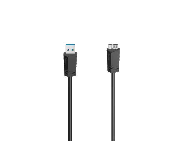 Hama Cablu Micro-USB, USB 3.0, 5 Gbit/s, 1.5 m