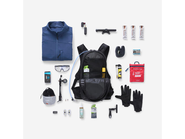 Rucsac hidratare ciclism MTB 12L / 2L Negru