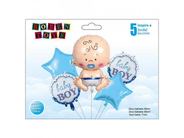 BALON FOLIE ALUMINIU BABY BOY