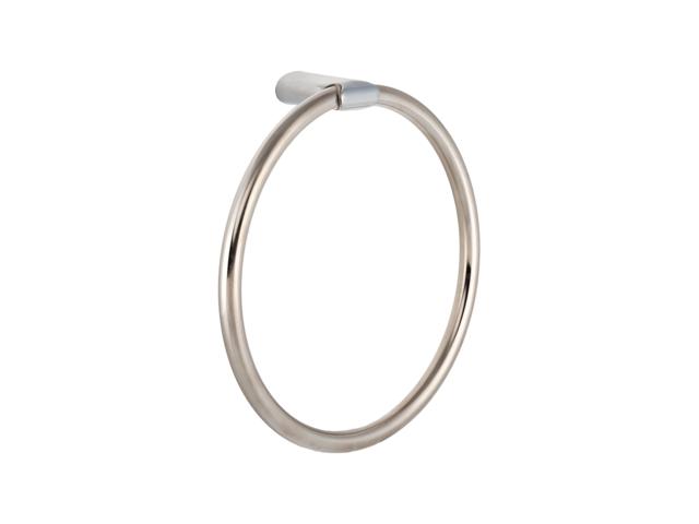 Suport prosop Tatay Ronda, tip inel, metal, argintiu