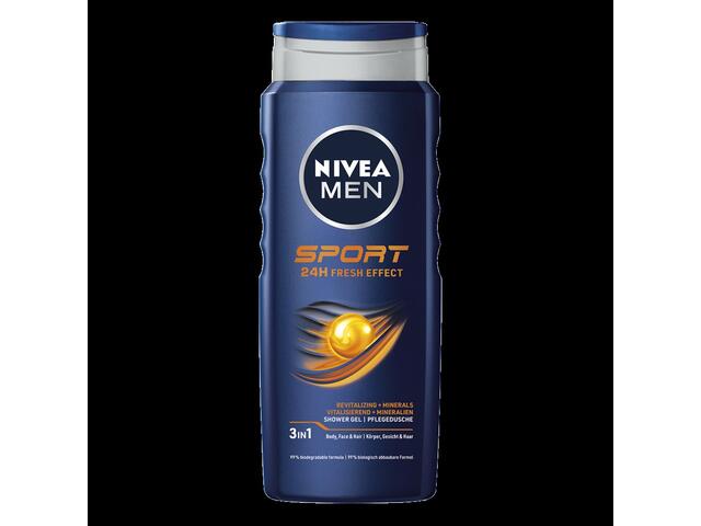 Gel de dus Nivea Men Sport, 500ML