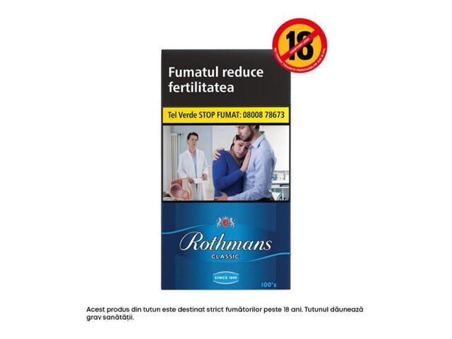 Rothmans Classic Blue 100S