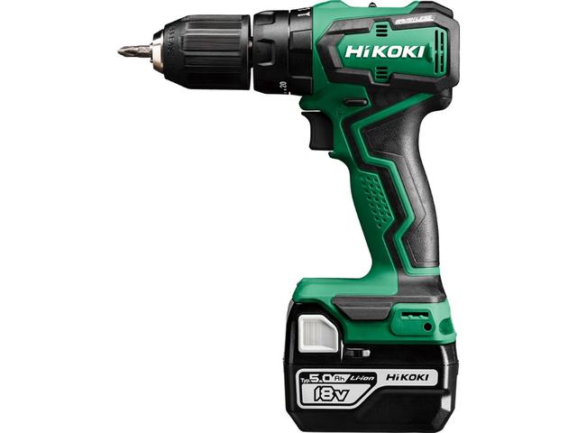 Masina de gaurit si insurubat Hikoki DV18DD, motor fara perii, 18 V, 2 acumulatori + statie incarcare