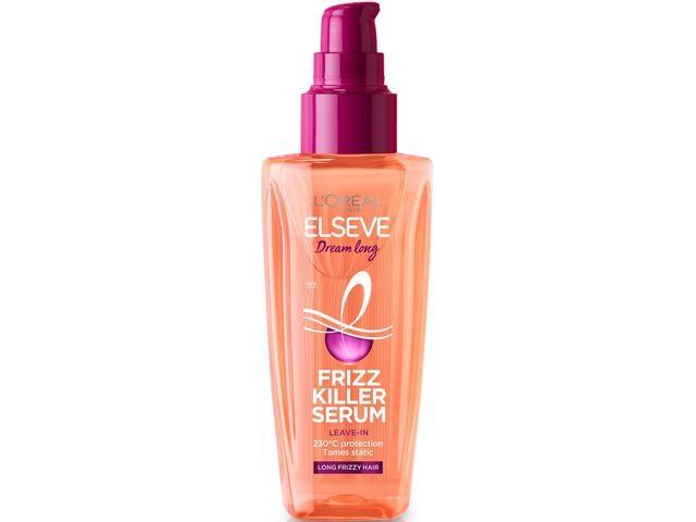 Ser cu cu protectie termica Frizz Killer, Elseve Dream Long, L'Oreal Paris, pentru parul lung, degradat, 100ML
