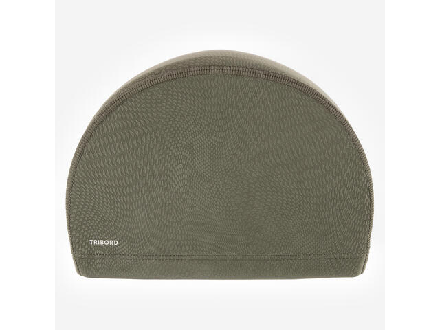 Cască de baie înot din material textil mărimea M Emboss Kaki