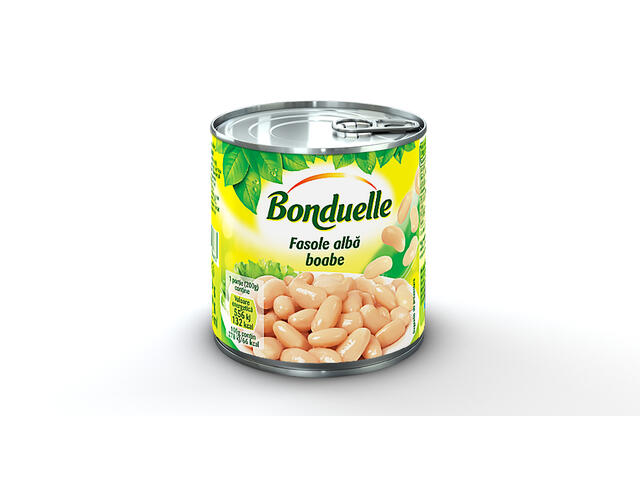 Bonduelle fasole alba suc propriu 400g