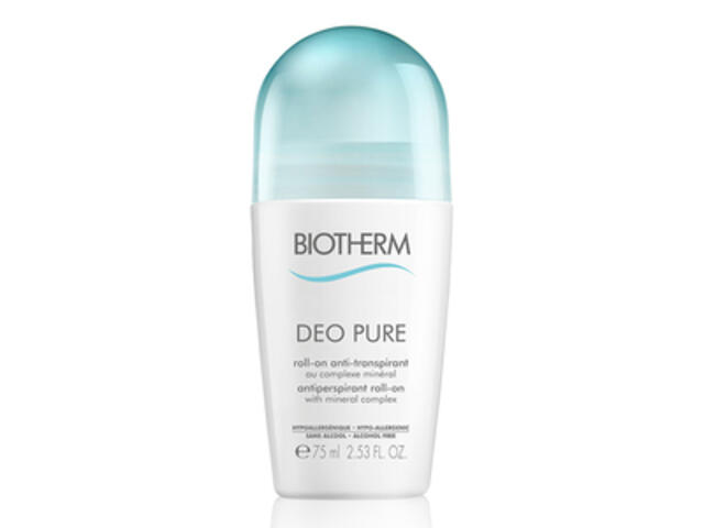 BIOTHERM Deodorant roll antiperspirant Pure 75 ML