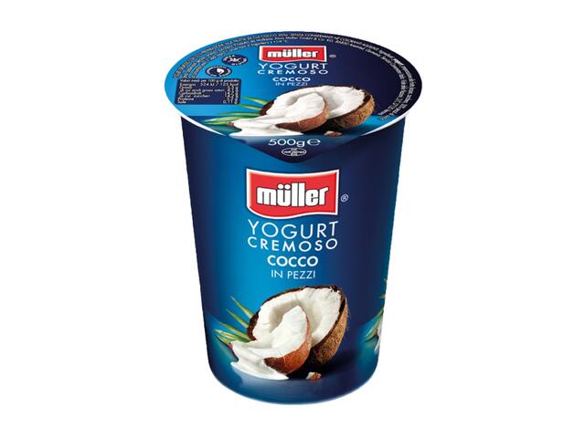 Pezzi Iaurt cu cocos 500g Muller
