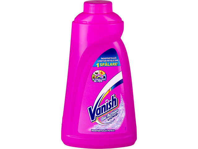 Vanish Oxi Action Pink solutie pentru pete 1 l