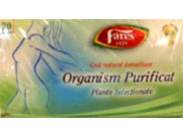 ceai organism purificat fares