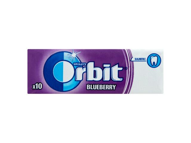 Orbit blueberry Guma de mestecat 10 buc