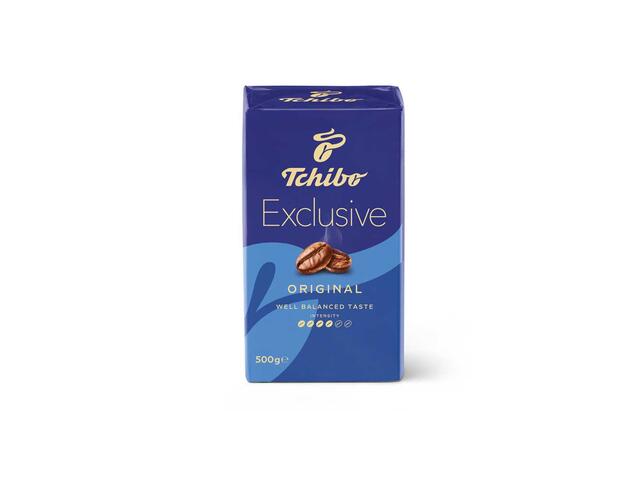 Tchibo Exclusive 500G, Cafea Prajita Si Macinata, Vidata