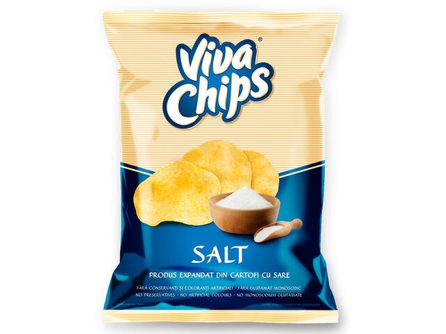 Chipsuri cu sare Viva 100g