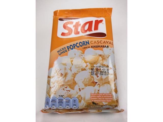 Popcorn microunde cu cascaval Star 80g