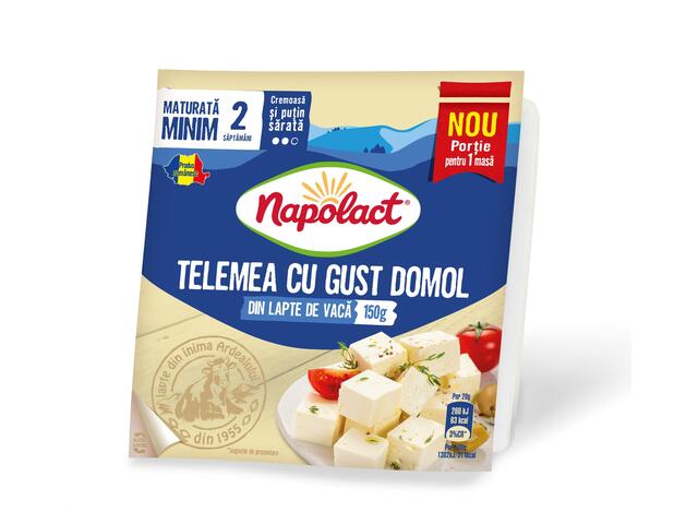 Napolact Telemea de vaca gust domol 150 g