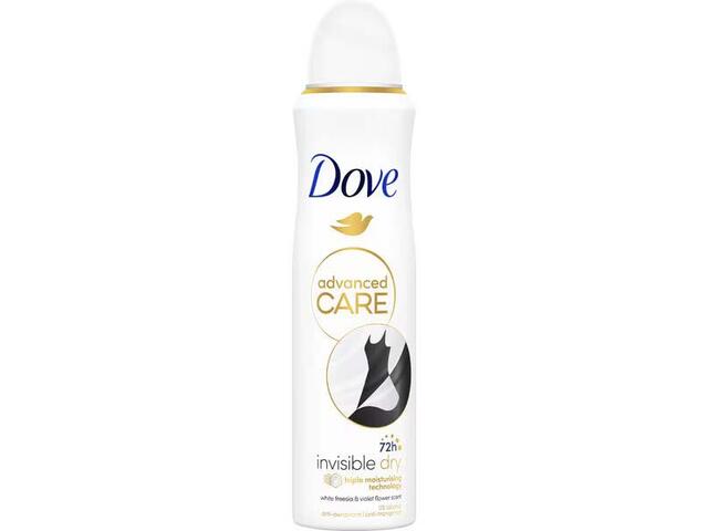 Anti-perspirant DOVE SPRAY INVISIBLE DRY 72h 150ML