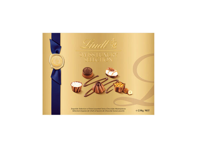 PRALINE 230G LINDT SWISS LUX.