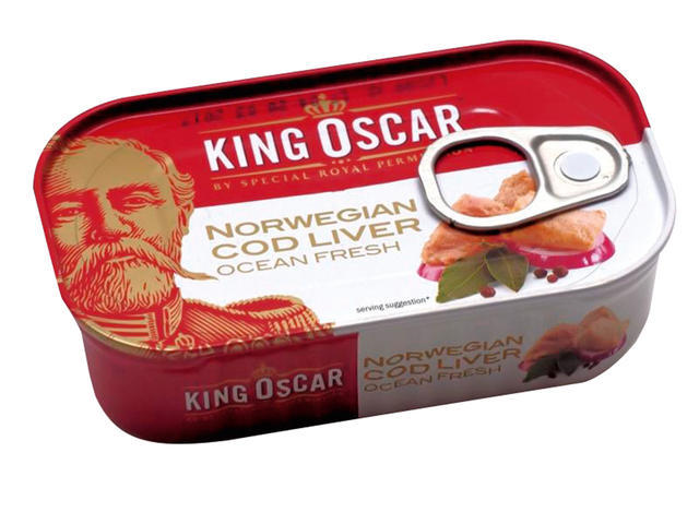 Ficat de cod in ulei propiu King Oscar 121g