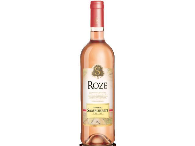 Domeniile Samburesti Roze 0.75L, Sec