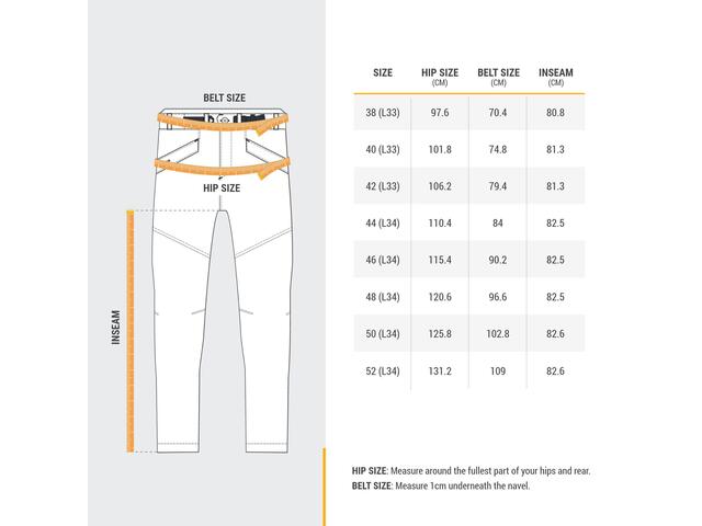 Pantalon Hidrofob Drumeție NH100 -18°C Gri Bărbațiundefined