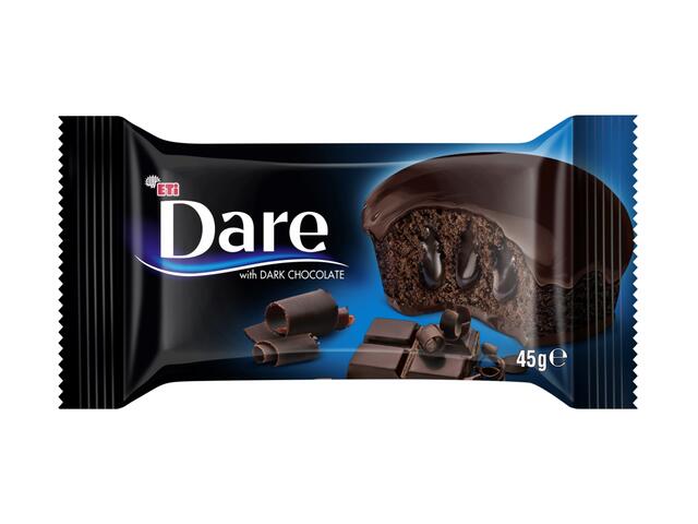 Dare Prajitura cu Ciocolata neagra si crema de cacao 45g