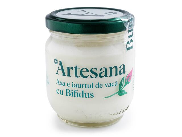 Artesana Iaurt Natural Din Lapte De Vaca Cu Bifidus 160 G