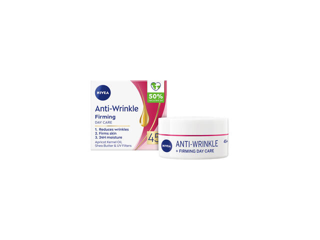 Crema de zi Nivea Anti-Rid Pentru Fermitate 45+, 50 ML