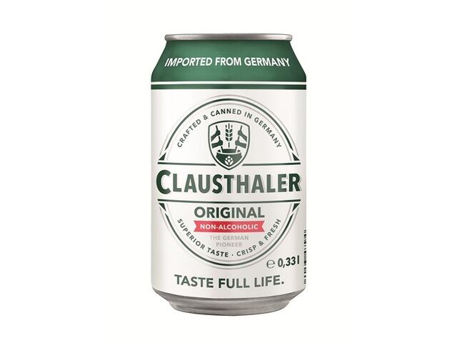 Bere fara alcool Clausthaler Classic doza 0.33l