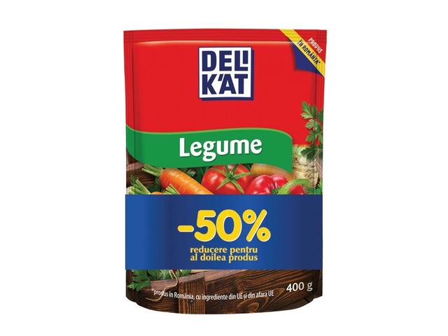 Delikat legume 1+1-50% 2x400 g