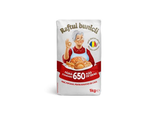 Raftul Bunicii Faina alba standard 650 1kg