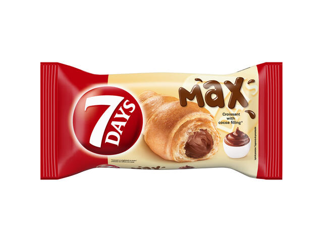 7Days Max Croissant crema cacao 80 g