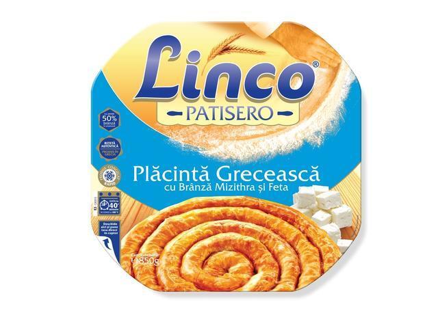 Placinta greceasca congelata 850 g Linco