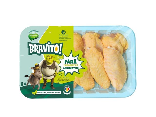 Aripi Sectionate 550g Bravito