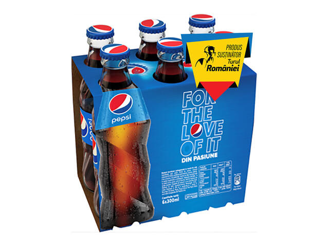 Bautura carbogzoasa Pepsi, 6 x 0.3 l